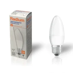 Лампа светодиодная LS 8W/3000K (=75W) E27 | LED Star 2Y | Свеча | - OSRAM