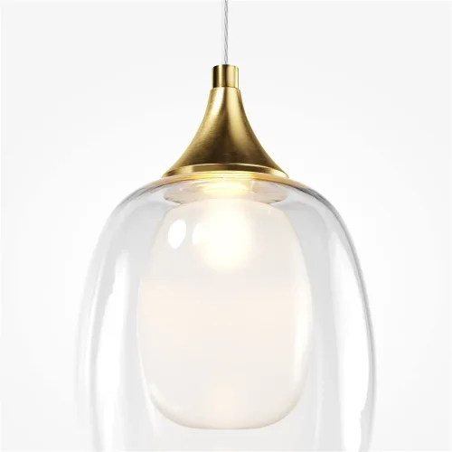 Подвесной светильник Aura E14х1 (Латунь) - фото 6