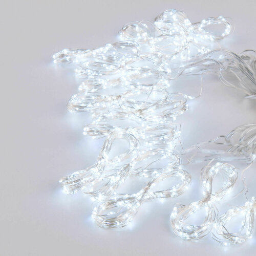 Гирлянда занавес "роса" 2*2,6М IP20 - Фото 3