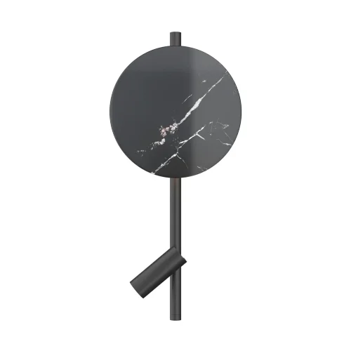 Настенный светильник (бра) Решение / Solution 3000К 9Вт (Черный) MOD450WL-L9B3K - фото