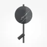 Настенный светильник (бра) Решение / Solution 3000К 9Вт (Черный) MOD450WL-L9B3K - фото 4