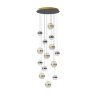 Люстра каскадная «ODEON LIGHT» 5037/132L, дизайн: Модерн, серия: RONI (планка). Фото 1.