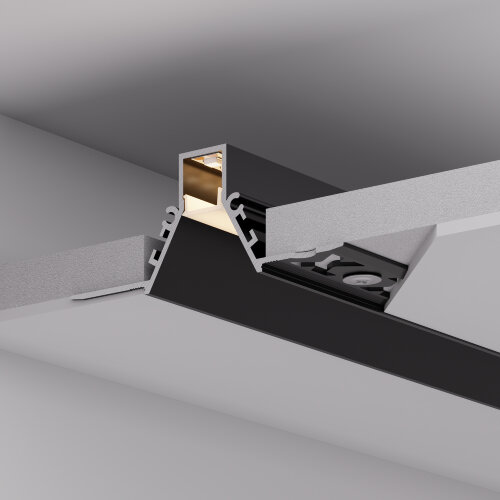 Профиль COMFORT10-V-FANTOM-2000 BLACK (Arlight, Алюминий) - фото 4