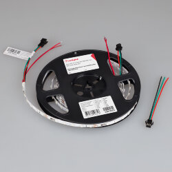 Светодиодная лента SPI-F72-7mm 24V RGB-РХ6 (14.4 W/m, IP20, 3535, 5m) (Arlight, Открытый, IP20) 030195(2)