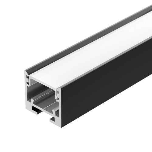 Профиль SL-LINE-2522-2500 BLACK (Arlight, Алюминий) - фото 1