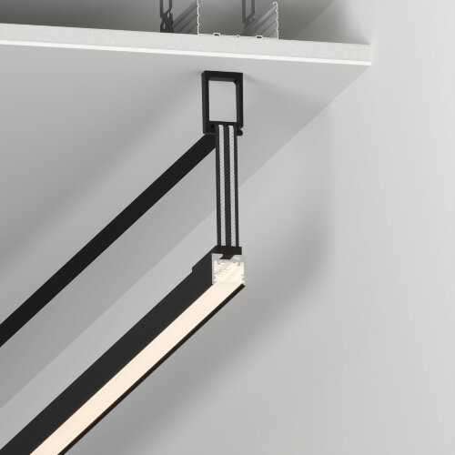 Профиль SL-LINE-2522-2500 BLACK (Arlight, Алюминий) - фото 9