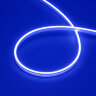 Светодиодная лента герметичная MOONLIGHT-SIDE-A168-4x10mm 24V Blue (7.2 W/m, IP65, 5m, wire x2) (Arlight, Вывод прямой, 3 года) 038314 - фото