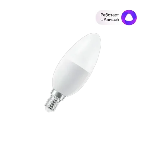 4.9W/2700-6500K (=40W) E14 Classic B Dimm 470Lm 20000h d38x107mm - Светодиодная лампа с управлением по Wi-Fi LEDVANCE. Фото 3