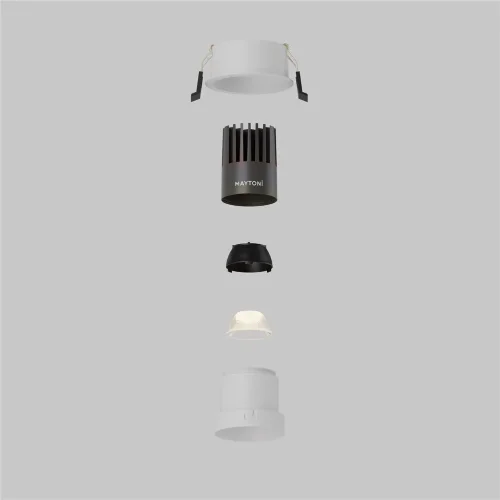 Встраиваемый светильник Dip Hight 3000K 10Вт 50° (Белый) - фото 7