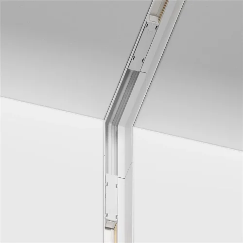 Коннектор угловой внутренний Gravity встраиваемый белый (Белый) TRA010ICL-22W - фото 3