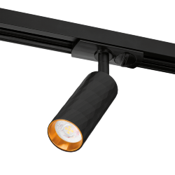 Трековый светильник WOLTA WTL-MR11/17BG под лампу MR11 с цоколем GU10 Черный / золотой PICCOLE