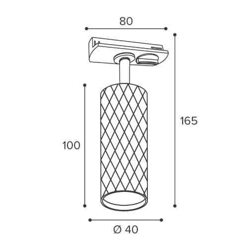 Трековый светильник WOLTA WTL-MR11/17BG под лампу MR11 с цоколем GU10 Черный / золотой PICCOLE - фото 2.