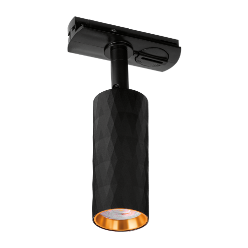 Трековый светильник WOLTA WTL-MR11/17BG под лампу MR11 с цоколем GU10 Черный / золотой PICCOLE - фото 4.