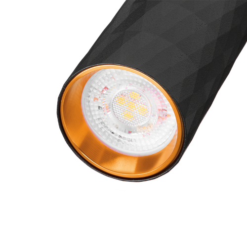 Трековый светильник WOLTA WTL-MR11/17BG под лампу MR11 с цоколем GU10 Черный / золотой PICCOLE - фото 5.