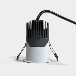 Светильник встраиваемый 7Вт 55° IP65 белый 4000К поворотный RC-D52-7-WH-NW65 038546