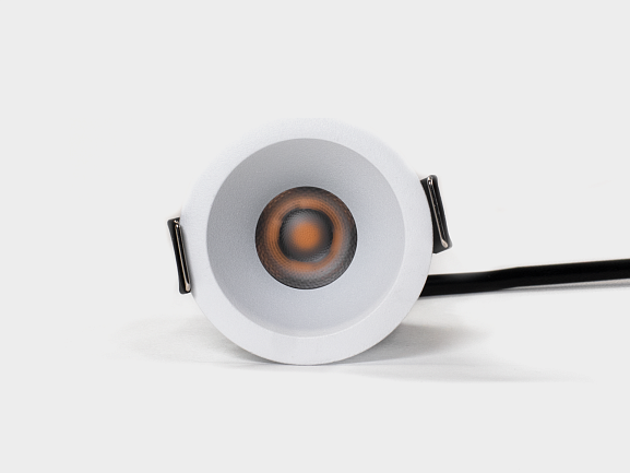 'Светильник встраиваемый 7Вт 55° IP65 белый 4000К поворотный RC-D52-7-WH-NW65. Фото 2