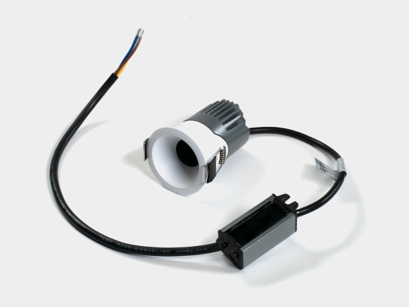 'Светильник встраиваемый 7Вт 55° IP65 белый 4000К поворотный RC-D52-7-WH-NW65. Фото 3