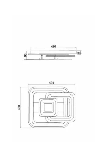 Потолочный светильник Freya FR10022CL-L71W (Белый) - фото 5