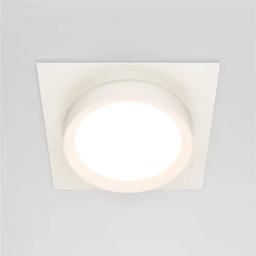 Встраиваемый светильник Hoop GX53 1x12Вт (Белый) - фото 3