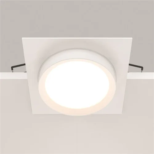 Встраиваемый светильник Hoop GX53 1x12Вт (Белый) - фото 7