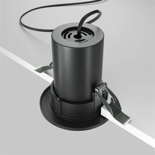 Встраиваемый светильник Hidden 4000K 10W 36° (Черный) - фото 8