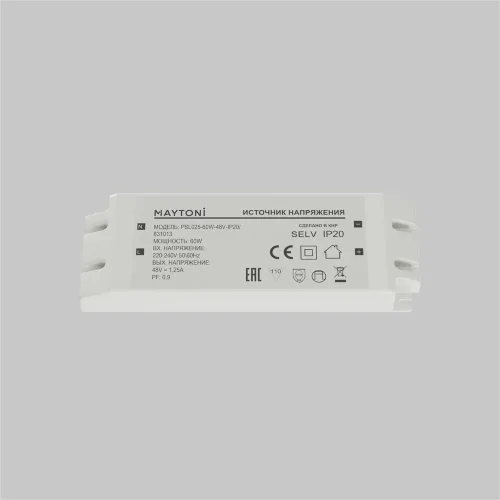 Источник напряжения PSL025 48В 60Вт IP20 831013 (Белый) 831013 - фото 2