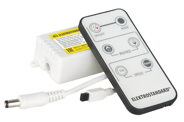 Контроллер для монохромных светодиодных лент С ПДУ 12V (ИК) IP20 LSC 003 12V - фото