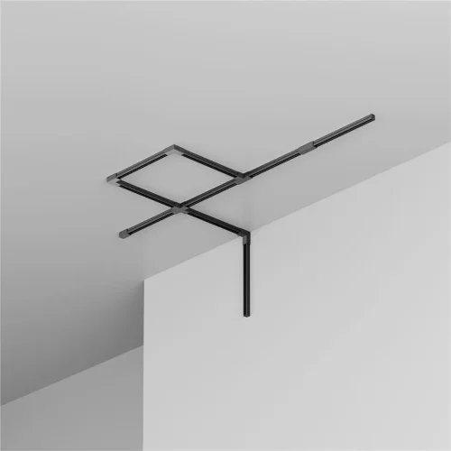 Профиль 2м Elasity IP накладной черный (Черный) - фото 15