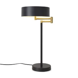 Настольный светильник Freya FR4008TL-02BBS (Черный и Латунь)