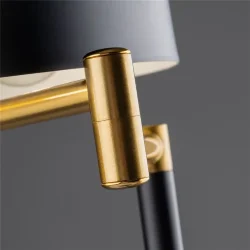 Настольный светильник Freya FR4008TL-02BBS (Черный и Латунь)