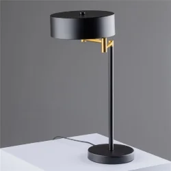 Настольный светильник Freya FR4008TL-02BBS (Черный и Латунь)