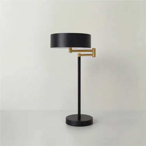 Настольный светильник Изза / Izza (Черный и Латунь) FR4008TL-02BBS - фото 2