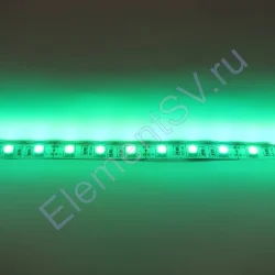Светодиодная лента Standart class, 5050, 60led/m, Green, 12V, IP20