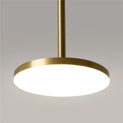 Подвесной светильник Plato 4000К 12Вт 120° (Латунь)