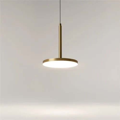 Подвесной светильник Plato 4000К 12Вт 120° (Латунь) - фото 7