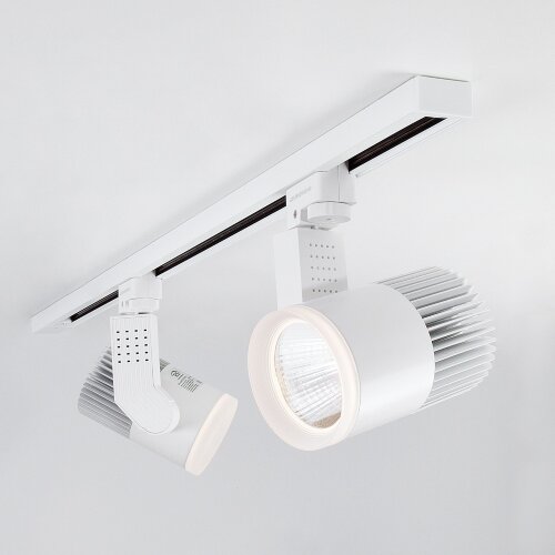 Basic System Трековый светильник 30W 4200K Accord Белый - Фото 2