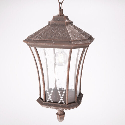 Уличный подвесной светильник Virgo H капучино IP44 - Фото 3