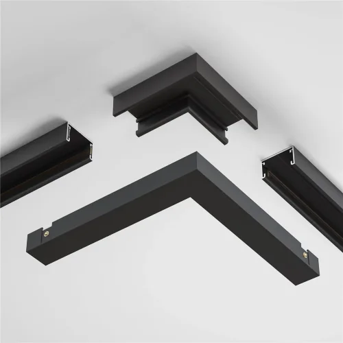 Угловой коннектор питания Basity, черный (Черный) - фото 4