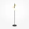 Напольный светильник (торшер) Nostalgia E14х3 40Вт (Черный и Золото) - фото