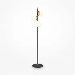 Напольный светильник (торшер) Nostalgia E14х3 40Вт (Черный и Золото)