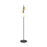 Напольный светильник (торшер) Nostalgia E14х3 40Вт (Черный и Золото) - фото 2