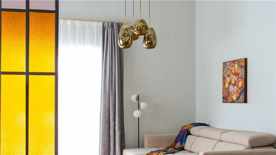 Напольный светильник (торшер) Nostalgia E14х3 40Вт (Черный и Золото) - фото 3