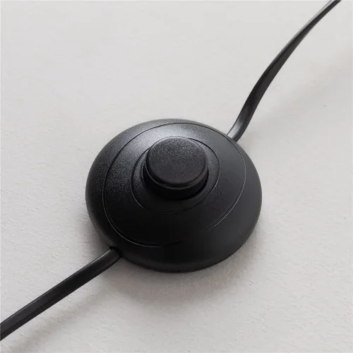 Напольный светильник (торшер) Nostalgia E14х3 40Вт (Черный и Золото) - фото 12