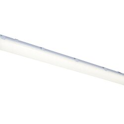 Подвесной офисный светодиодный светильник Батон 40 Вт IP54 1265x125x100 мм 4000К Опал