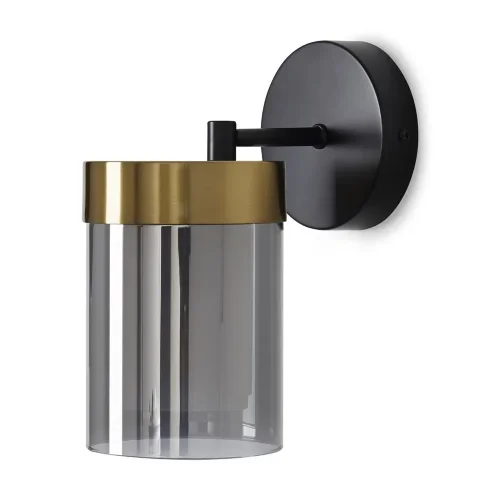 Настенный светильник (бра) Freya FR5432WL-01BBS (Черный и Латунь) - фото 7