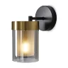 Настенный светильник (бра) Freya FR5432WL-01BBS (Черный и Латунь) - фото 8