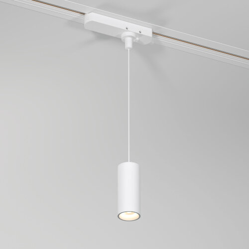 Трековый светильник для однофазного шинопровода Amend белый 12W 4000K - фото 1