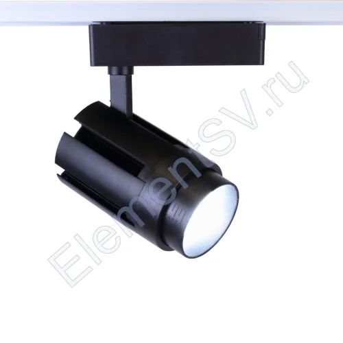 Светодиодный светильник трековый JH-GDD-TJ1 2L PX55 (30W, 220V, 10-60deg, черный корпус warm white) - фото.