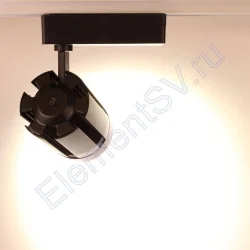 Светодиодный светильник трековый JH-GDD-TJ1 2L PX55 (30W, 220V, 10-60deg, черный корпус warm white)