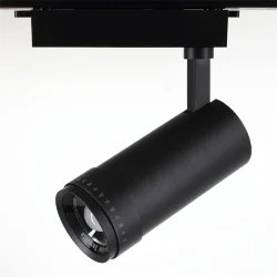 Светодиодный светильник трековый JH-GDD-TJ1 2L PX55 (30W, 220V, 10-60deg, черный корпус warm white)